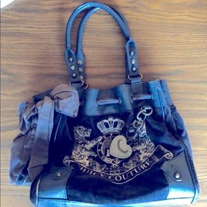 Navy Juicy couture hand bag
